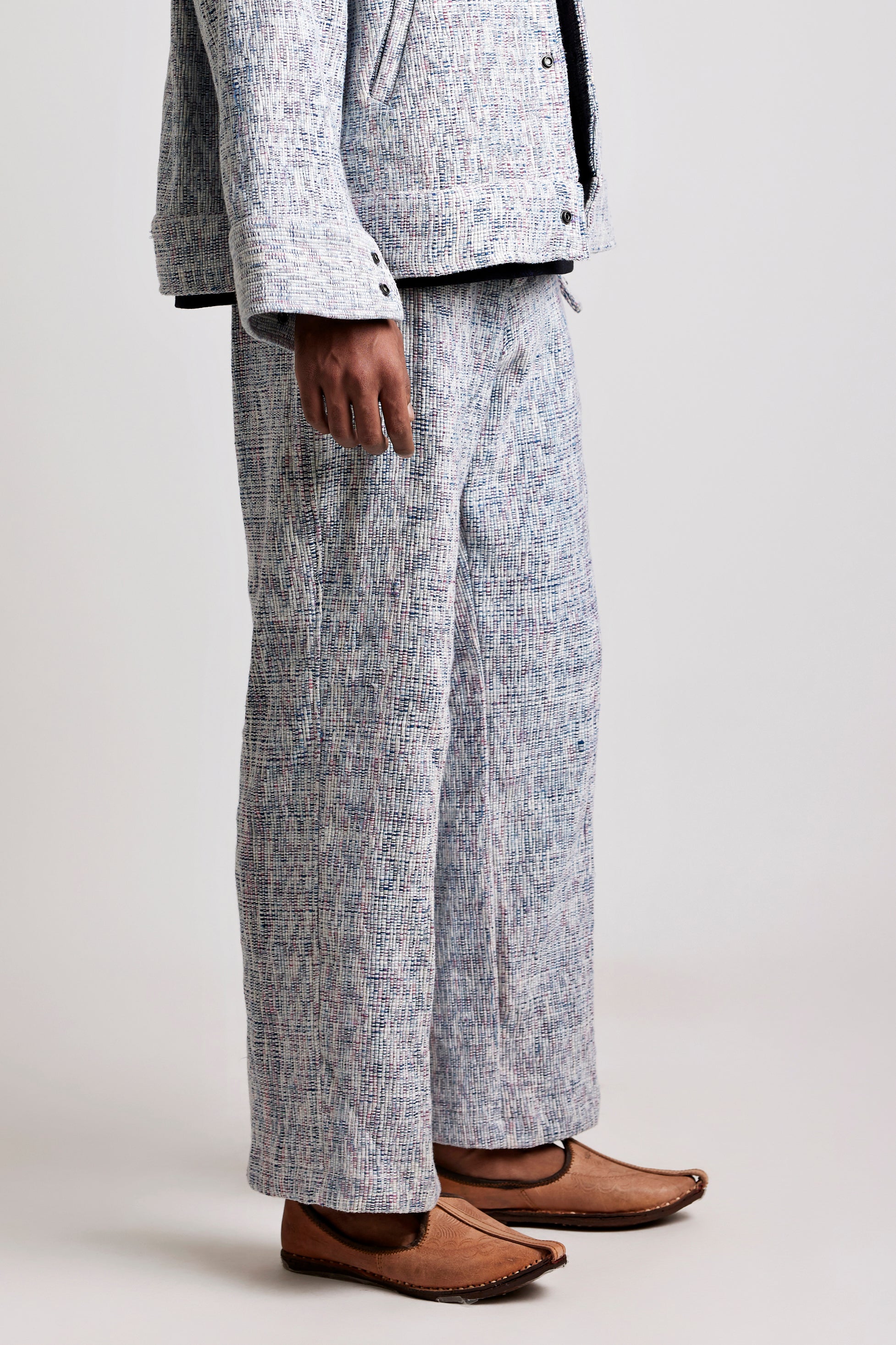 Upcycled Indigo Hand-woven - Pant