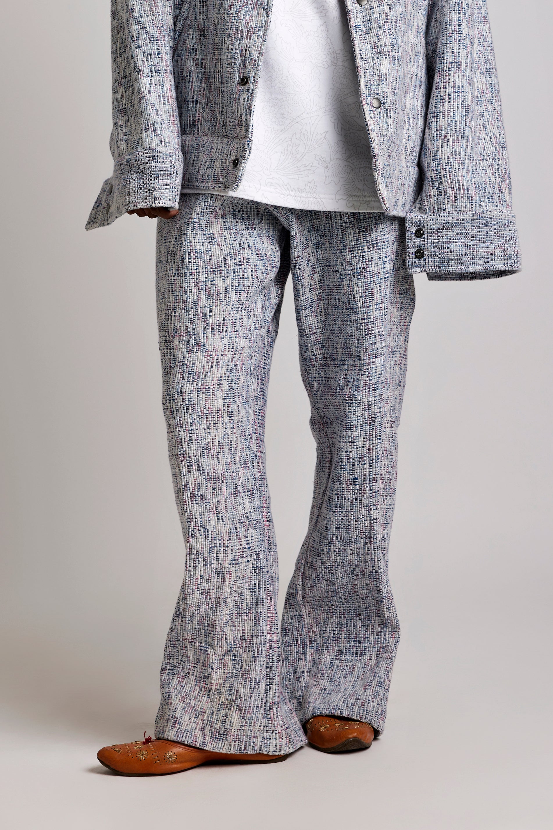Upcycled Indigo Hand-woven - Pant