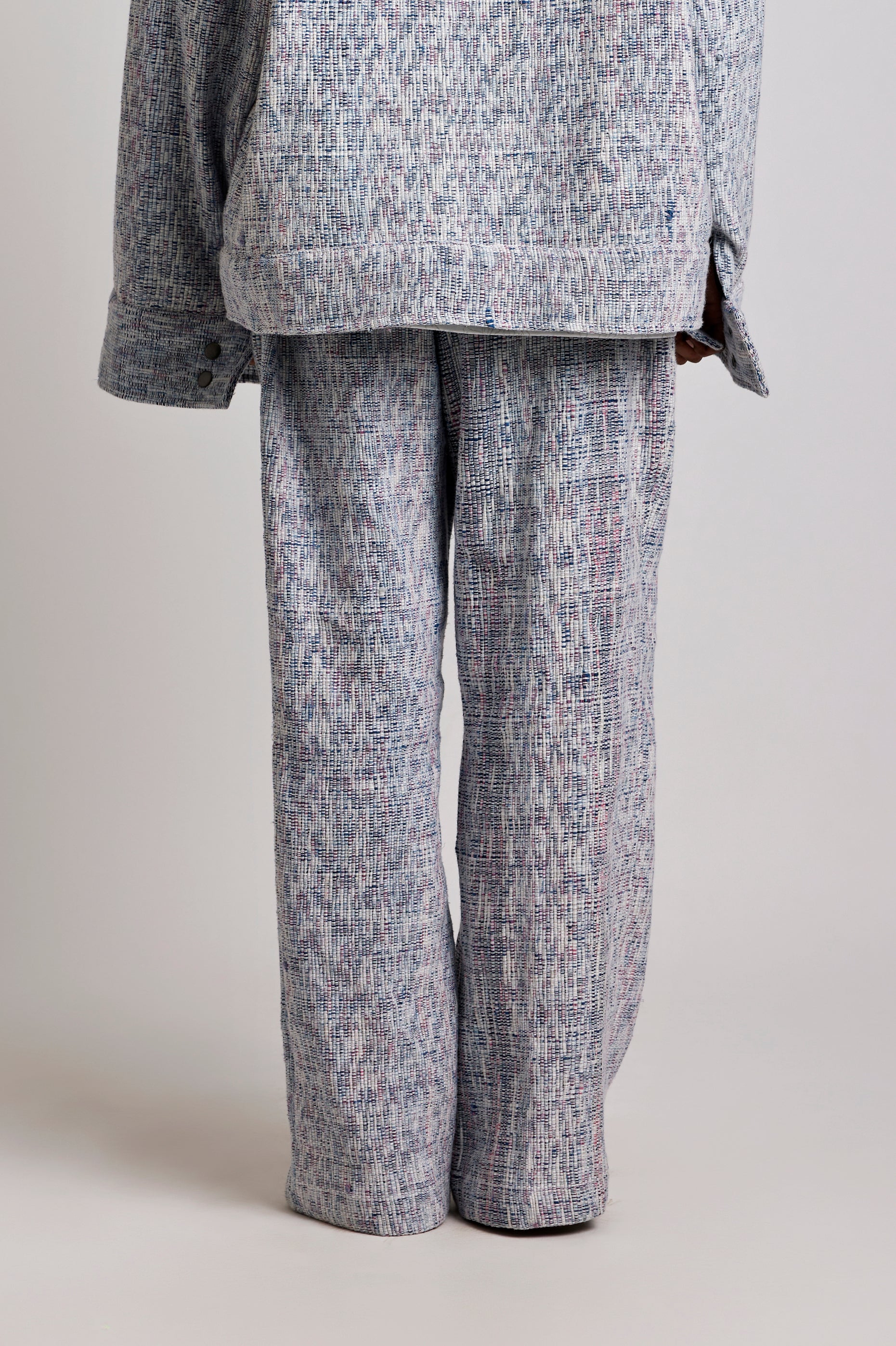 Upcycled Indigo Hand-woven - Pant
