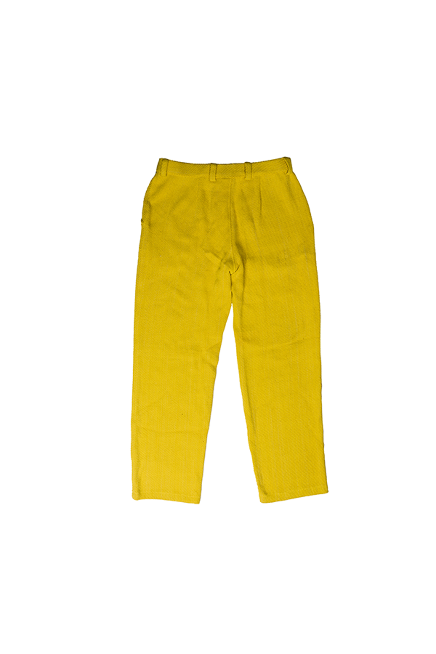 Yellow Yarn Hand Woven - Pants