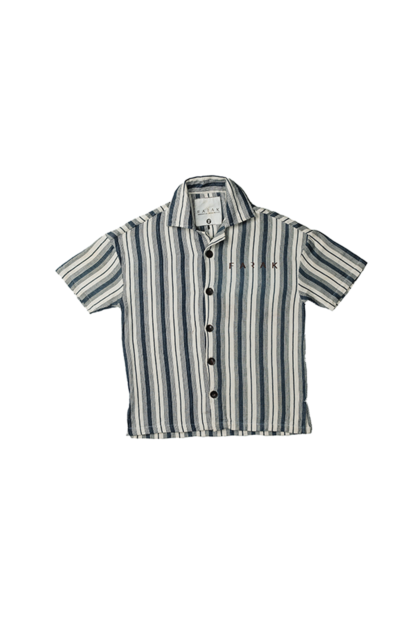 Striped Hand Woven Khadi - Shirt