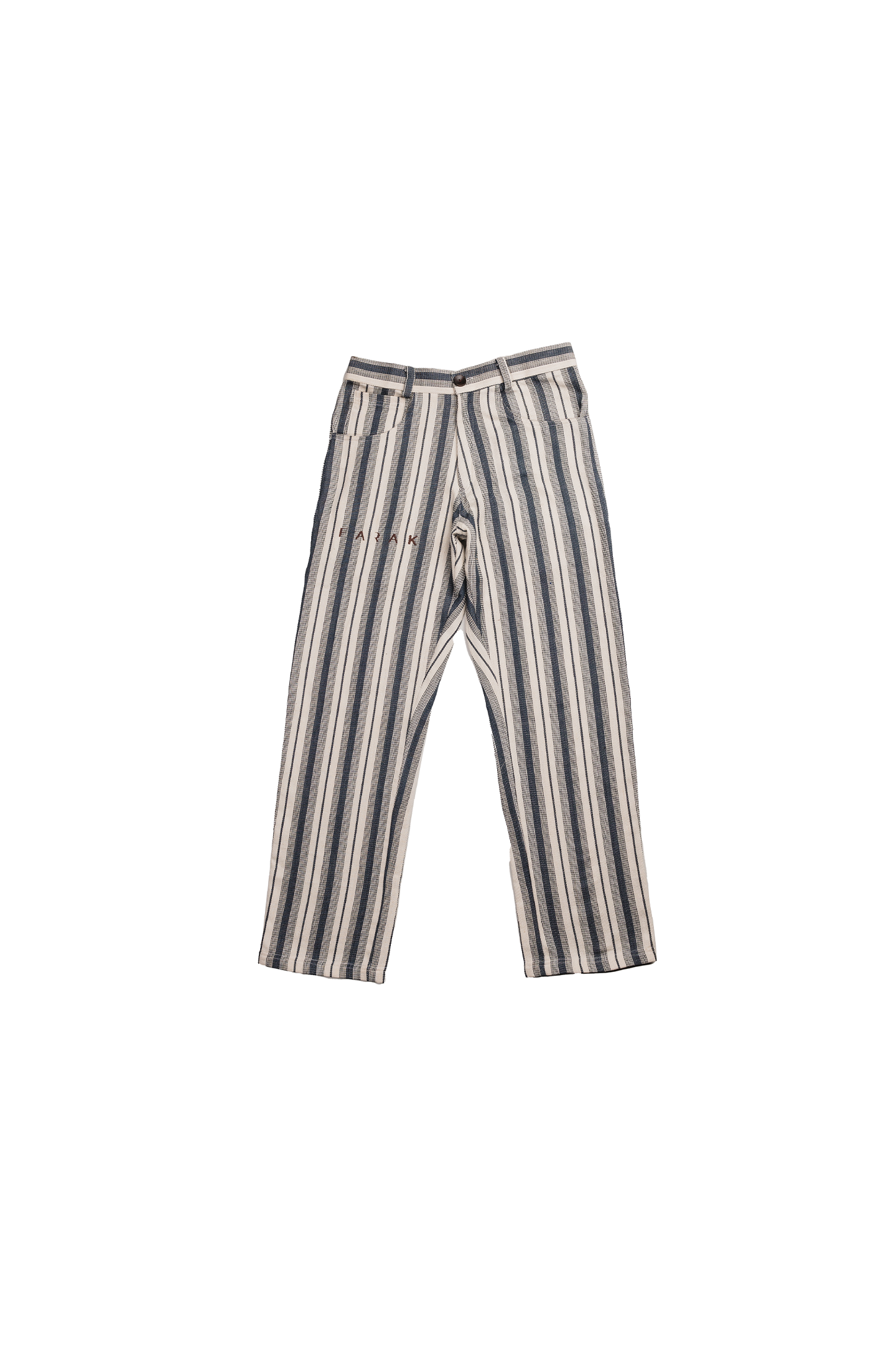 Striped Hand Woven Khadi - Pants