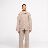 Organic Yarn Dyed Handwoven - Jacket