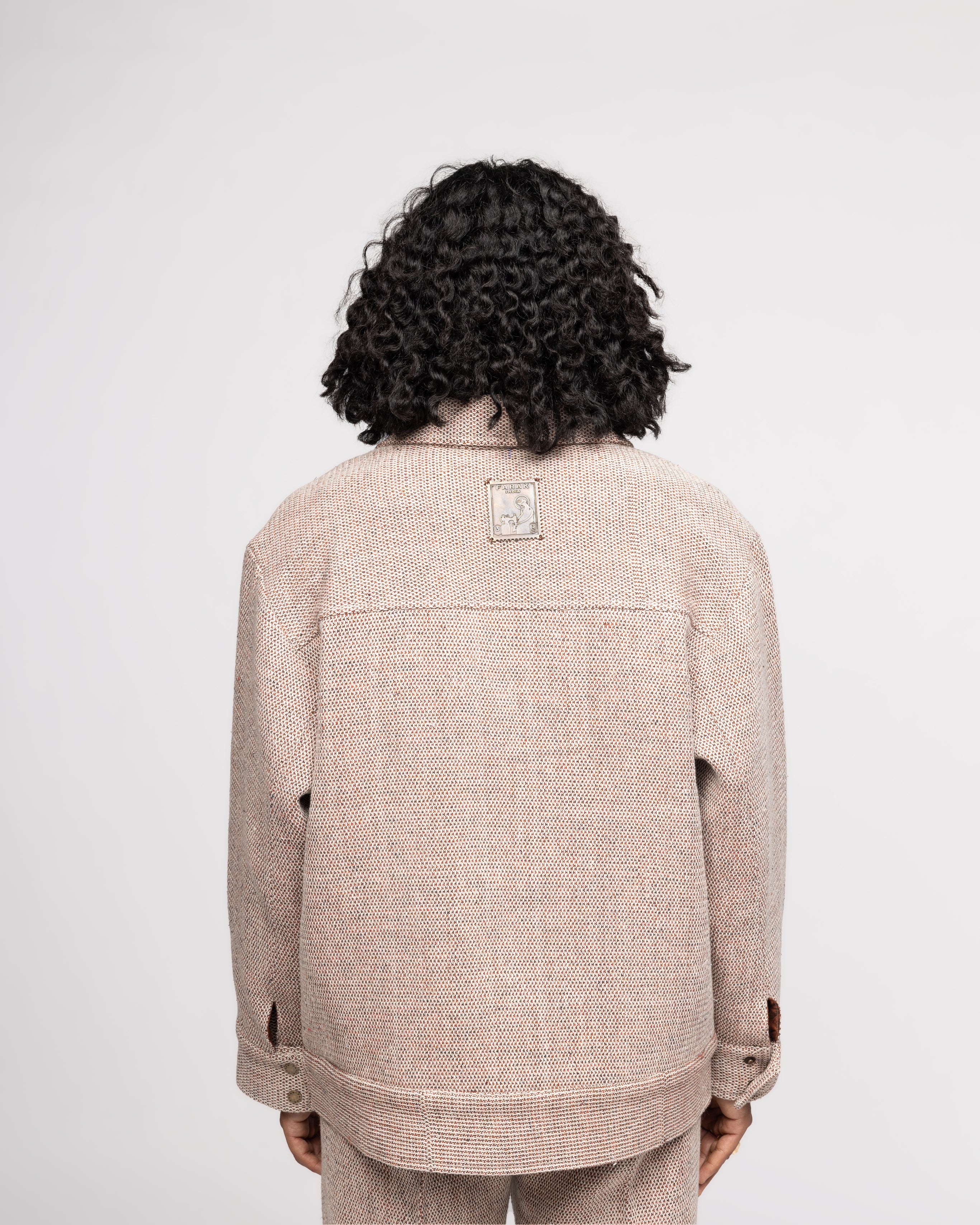 Organic Yarn Dyed Handwoven - Jacket