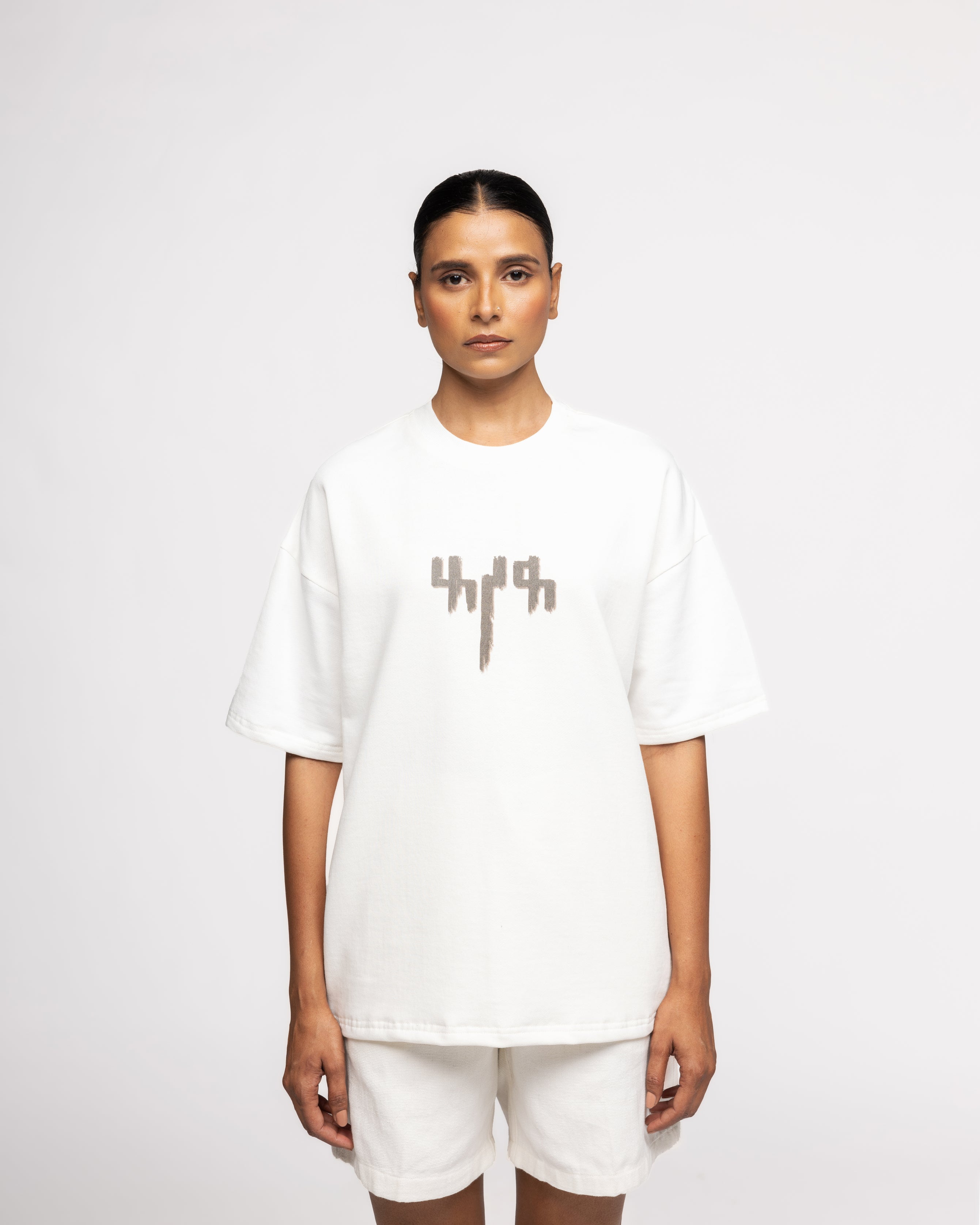 'Taaza Khabar' - Tshirt White