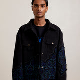 Black Khadi Handwoven - Jacket 2.0