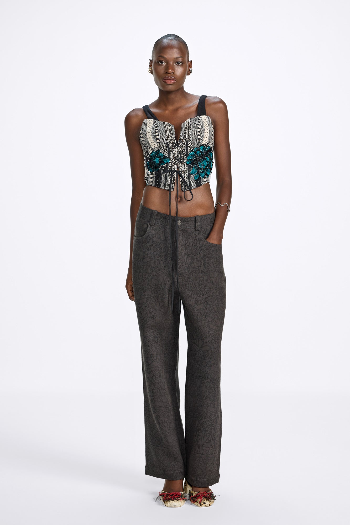 Jacquard Handmade Corset