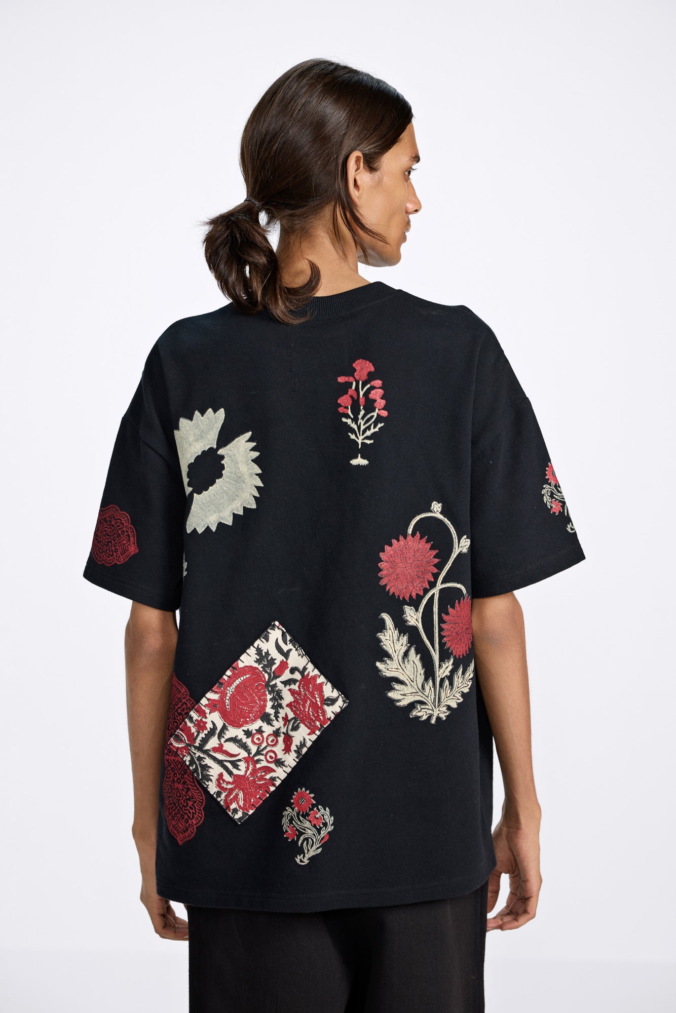 'Thinking Loud' Block-Printed T-shirt