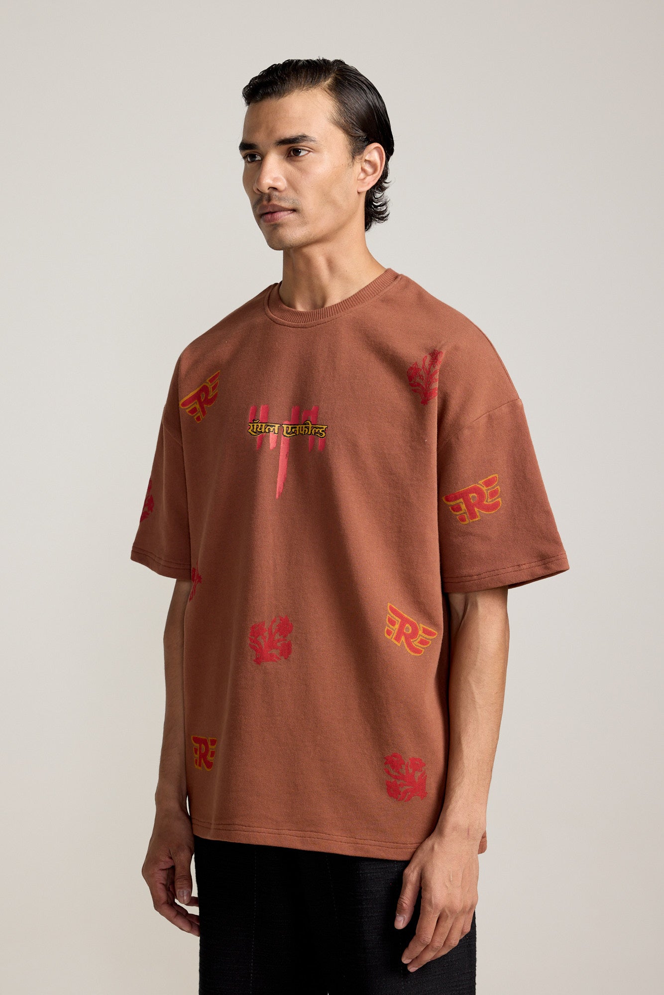 RE X FARAK Monogram T-shirt