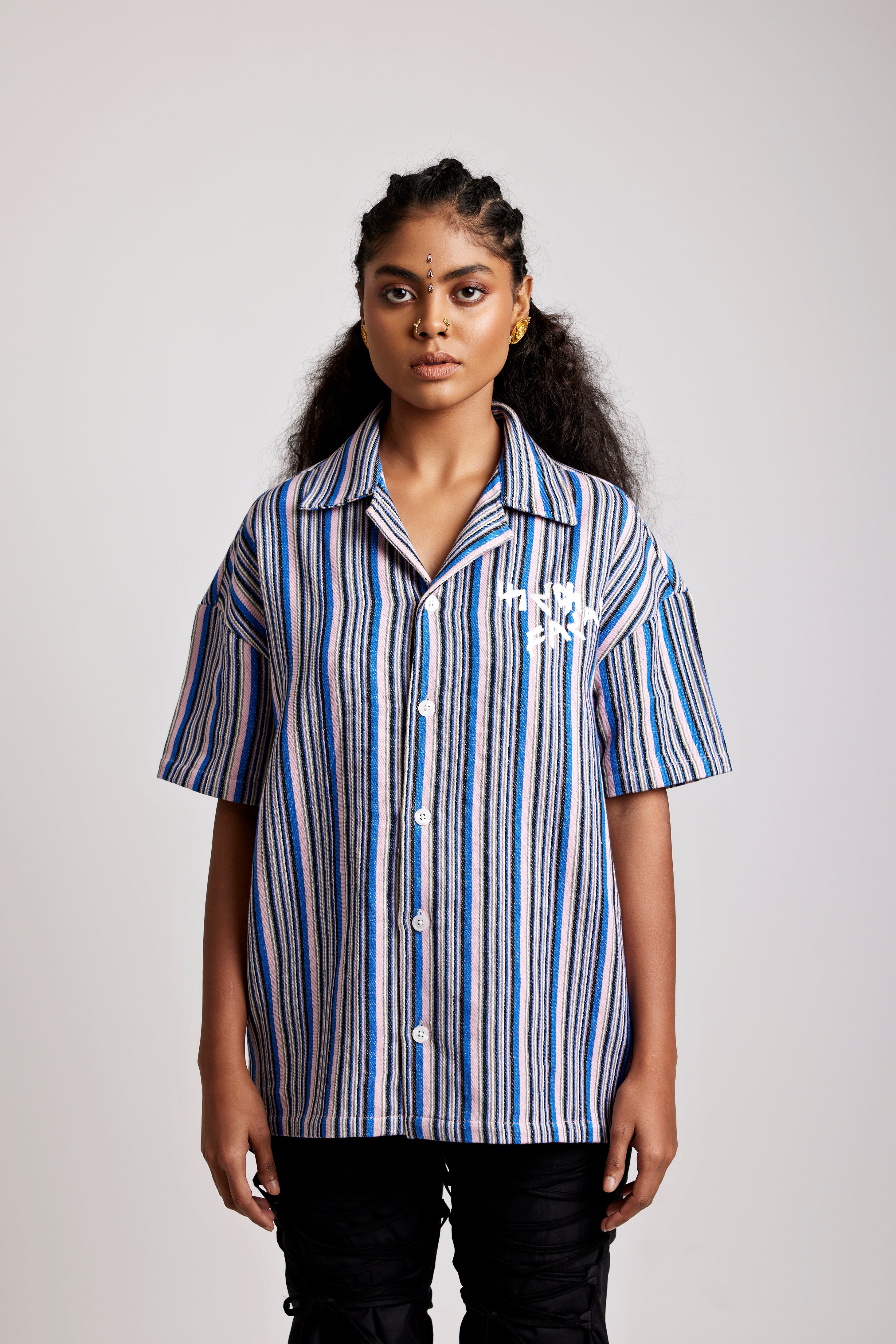 Striped Khadi - Shirt