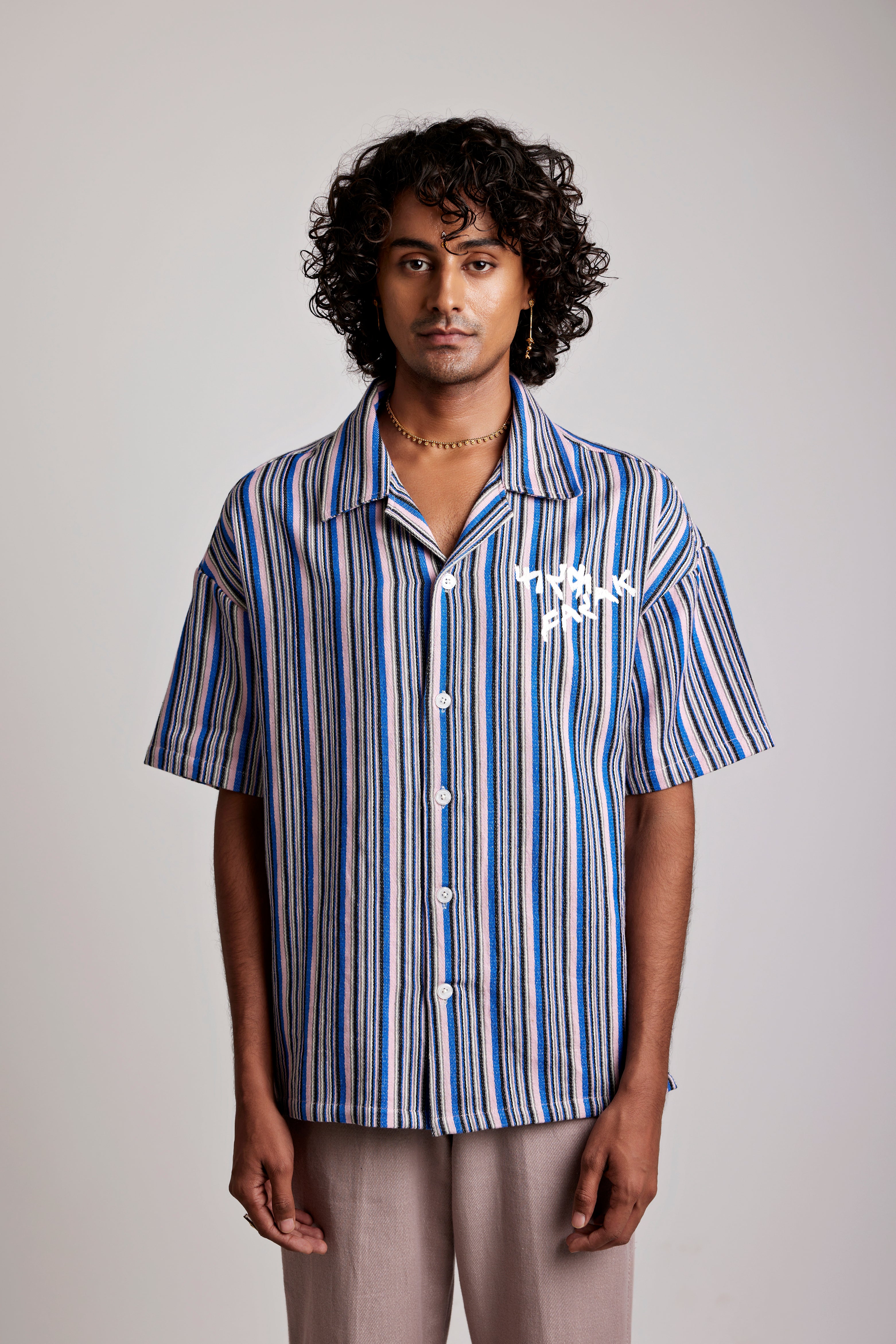 Striped Khadi - Shirt