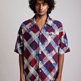 The Criss-cross Bagru - Shirt