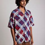 The Criss-cross Bagru - Shirt