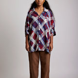 The Criss-cross Bagru - Shirt
