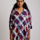 The Criss-cross Bagru - Shirt