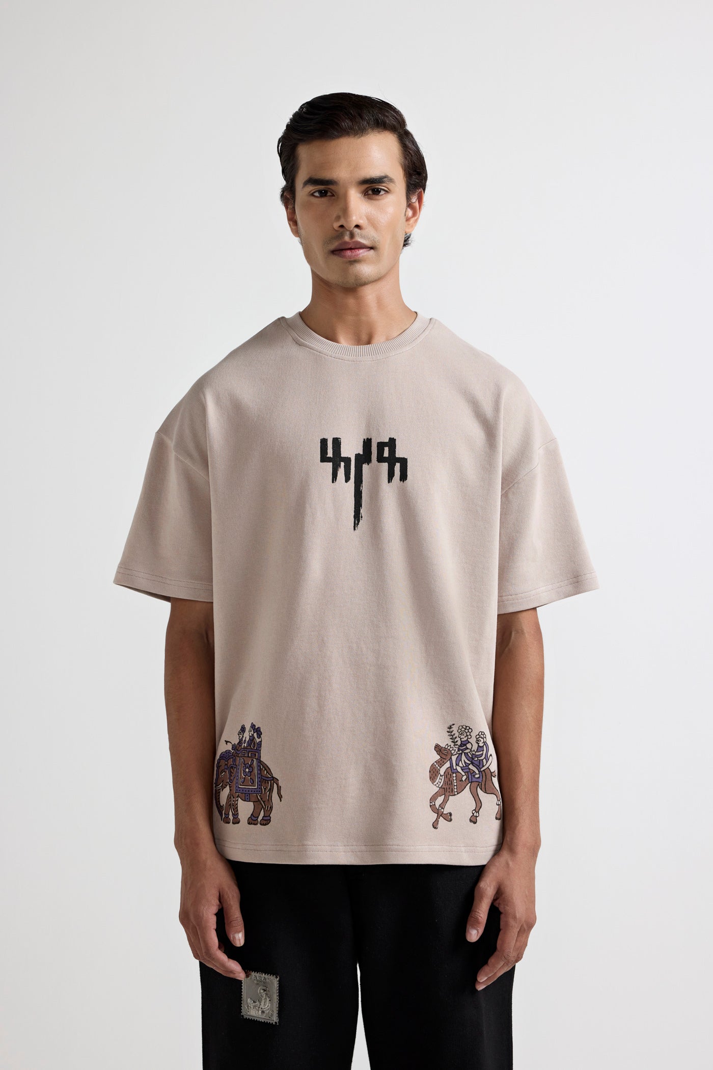 "Baraat" Blockprinted T-shirt