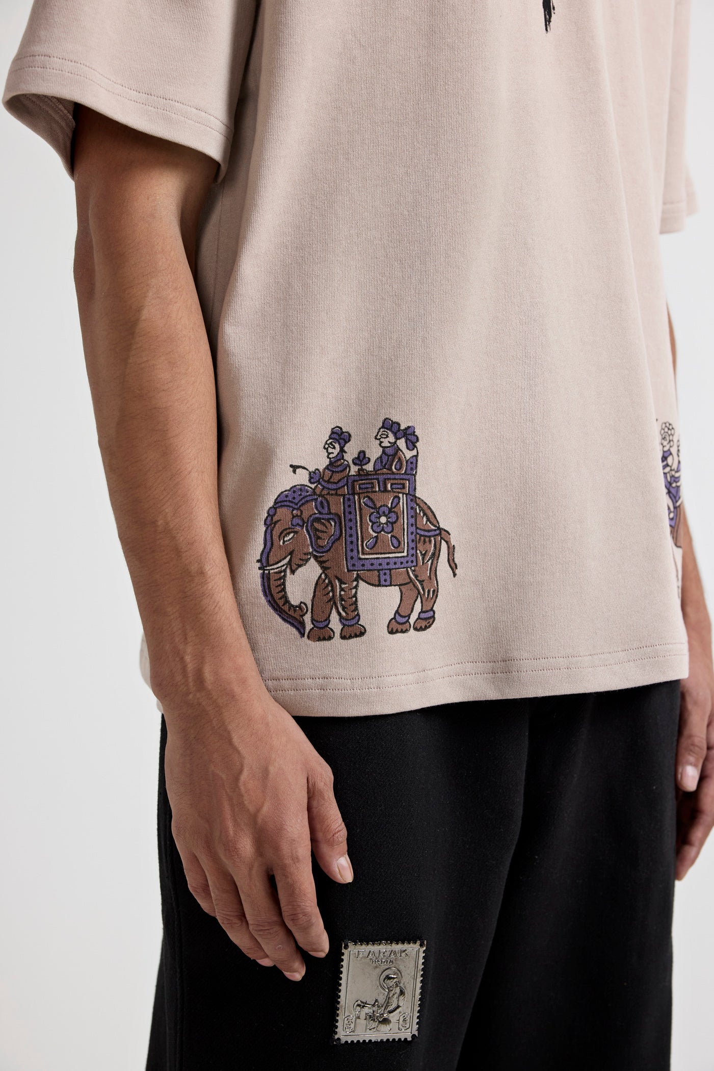 "Baraat" Blockprinted T-shirt