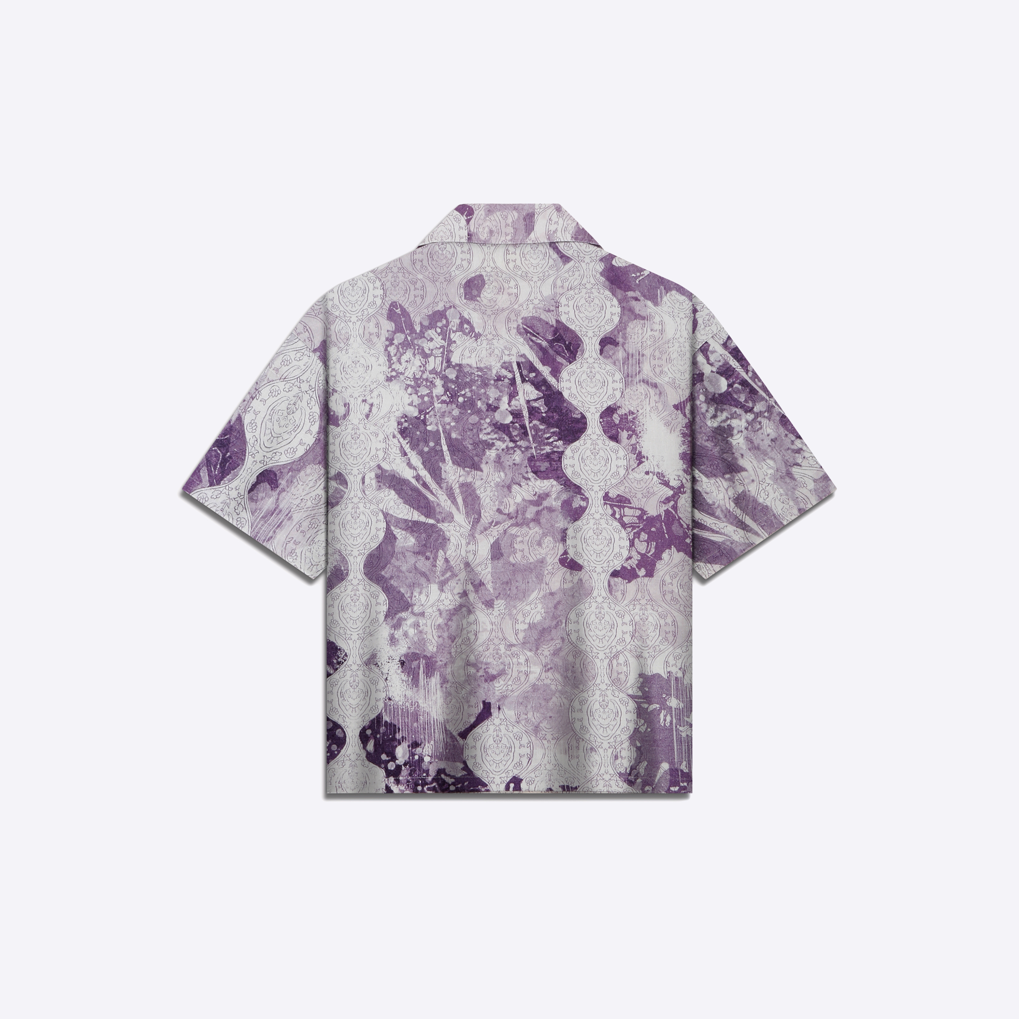 Purple Abstract Shirt