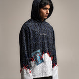 Anarkali Block Printed - Hoodie