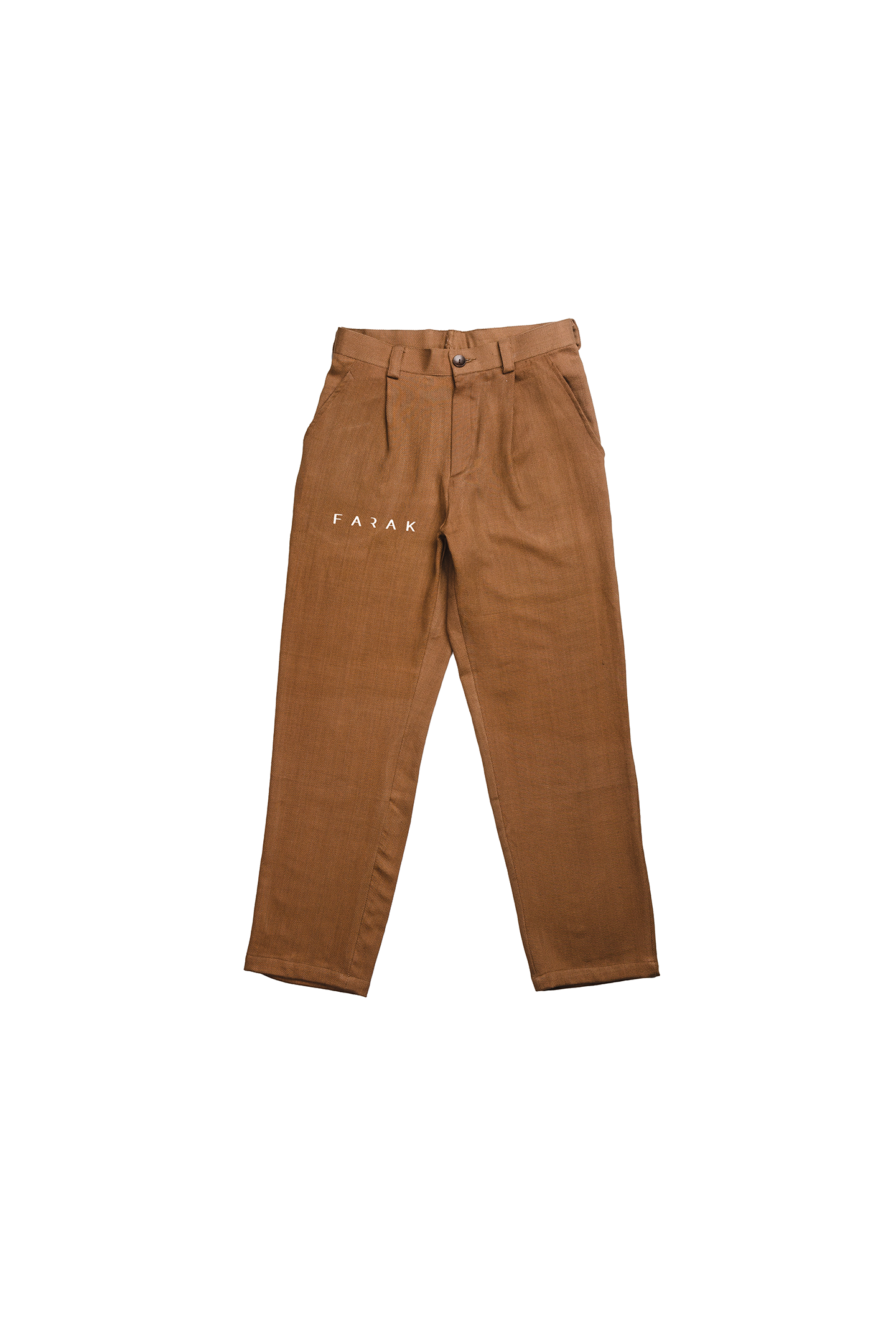 Handwoven Khadi Brown - Pants