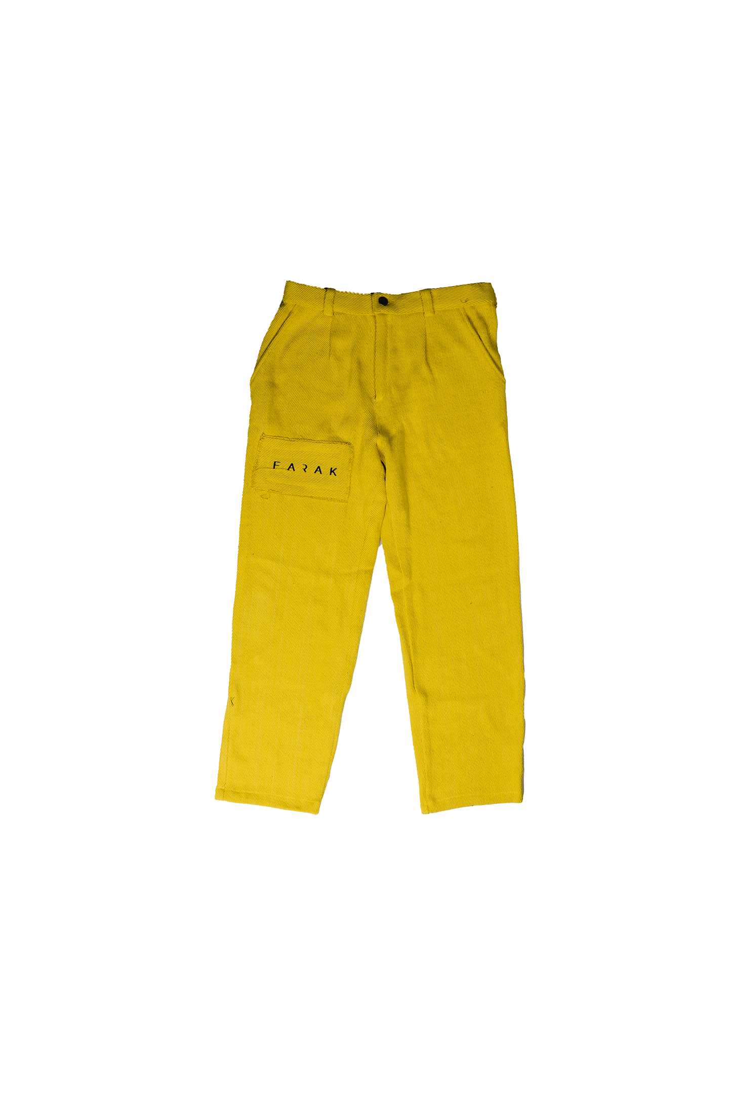 Yellow Yarn Hand Woven - Pants